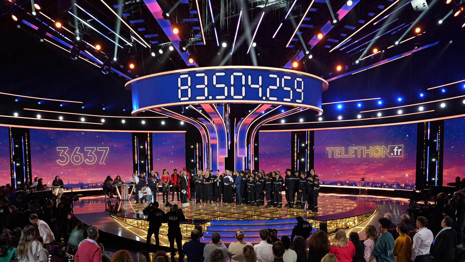 Le compteur final du téléthon