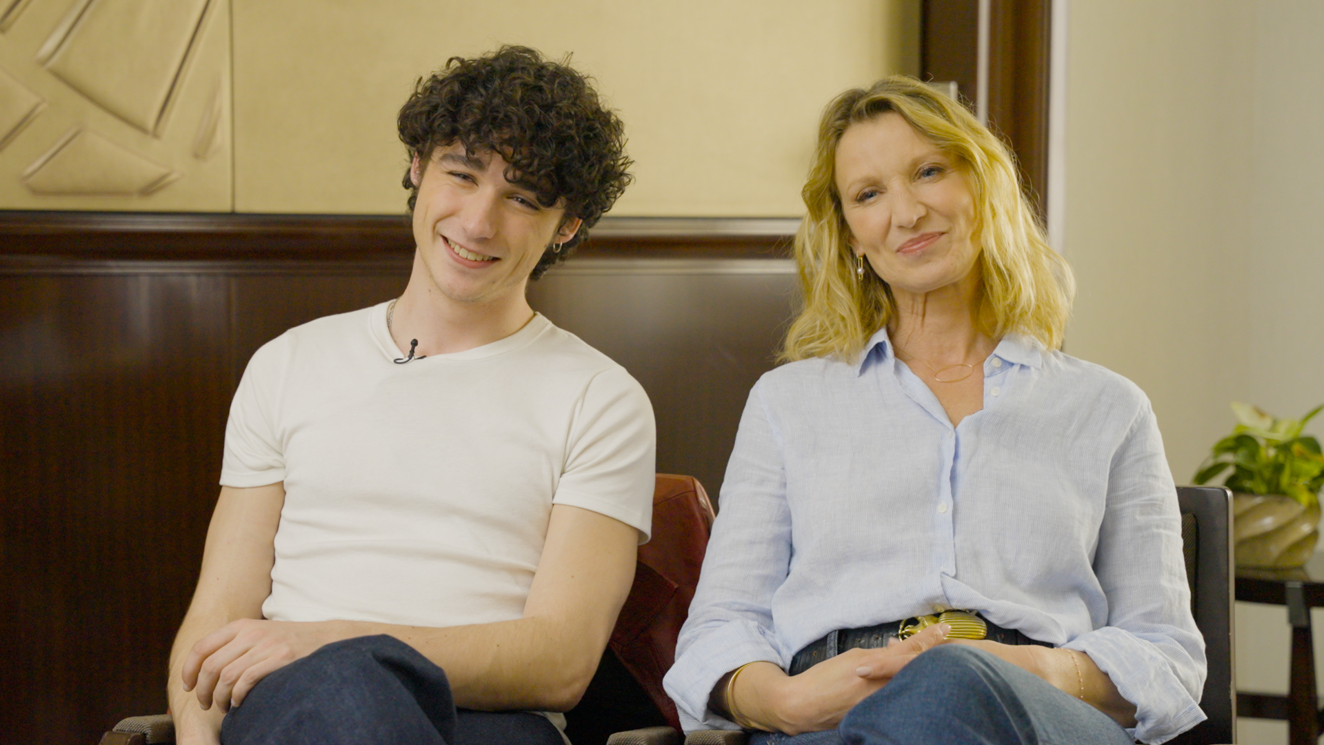 Alexandra Lamy Julien Le Berre interview Compostelle