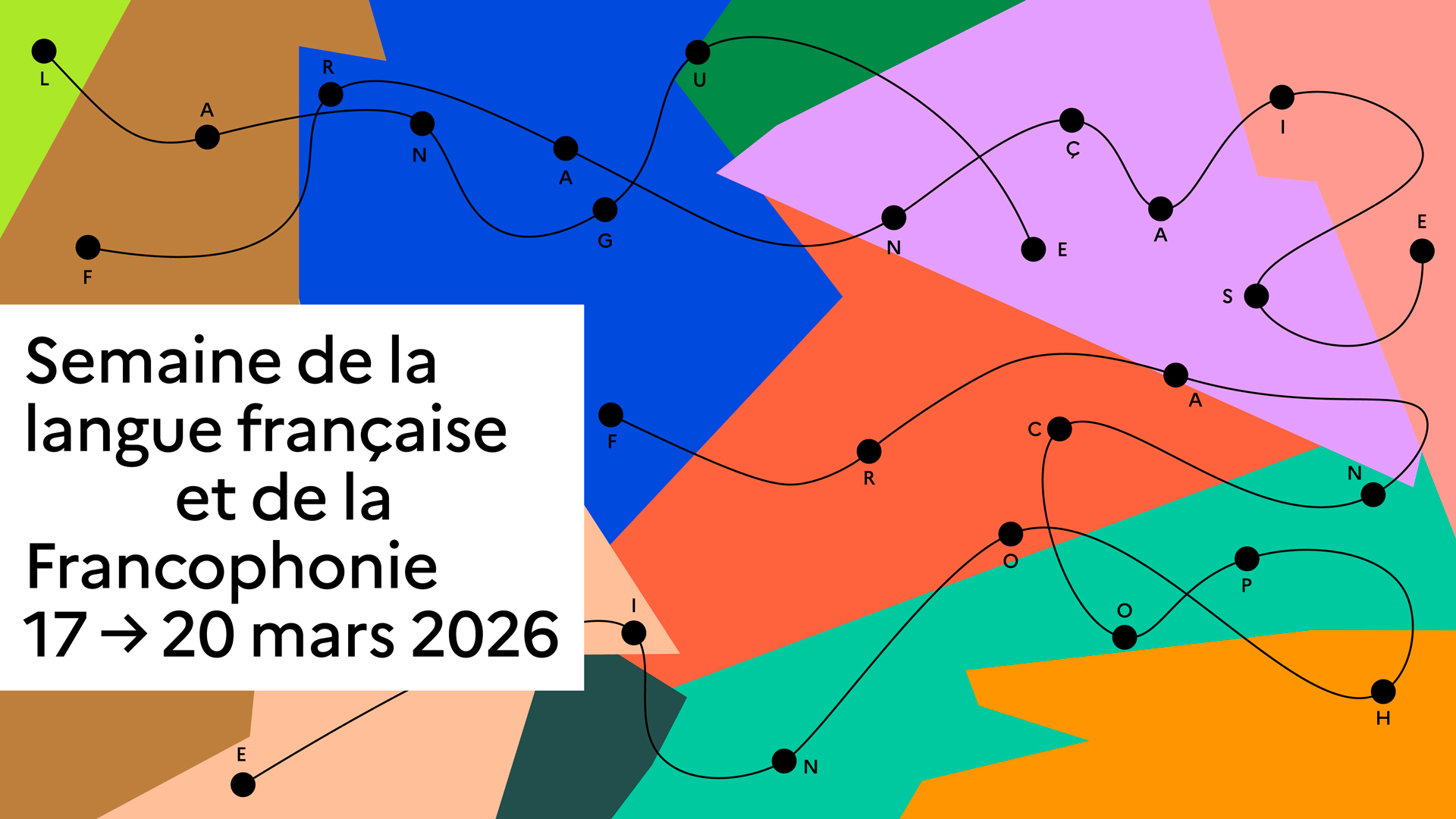 Semaine de la langue française et de la francophonie, du 17 au 20 mars