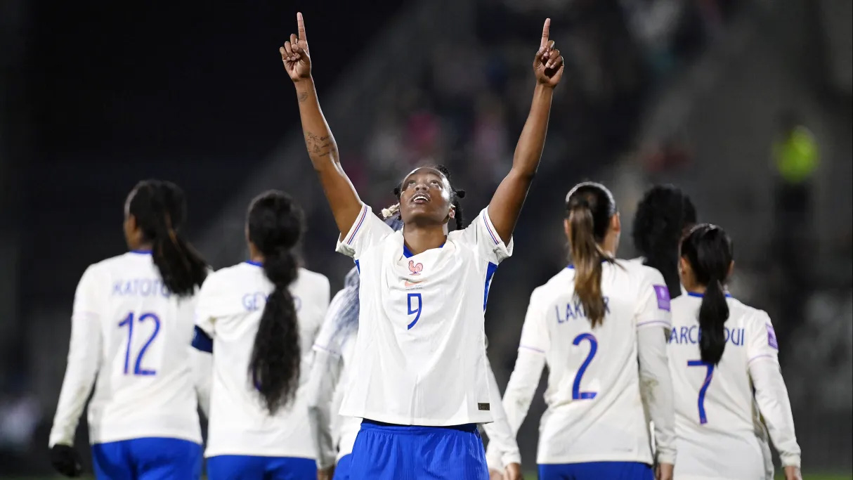 Nos Bleues face aux Orange 