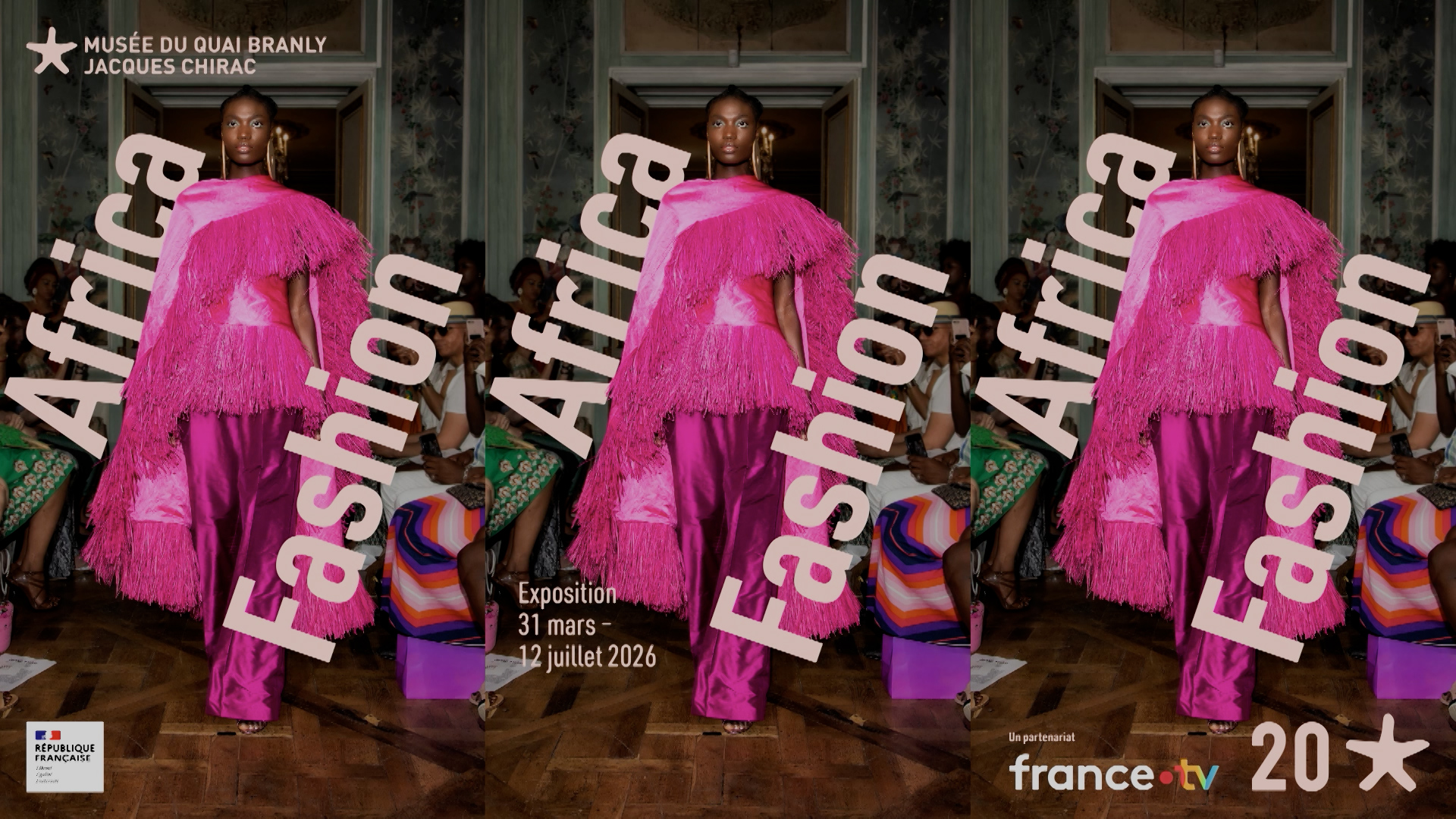 Africa Fashion affiche quai branly france tv et vous