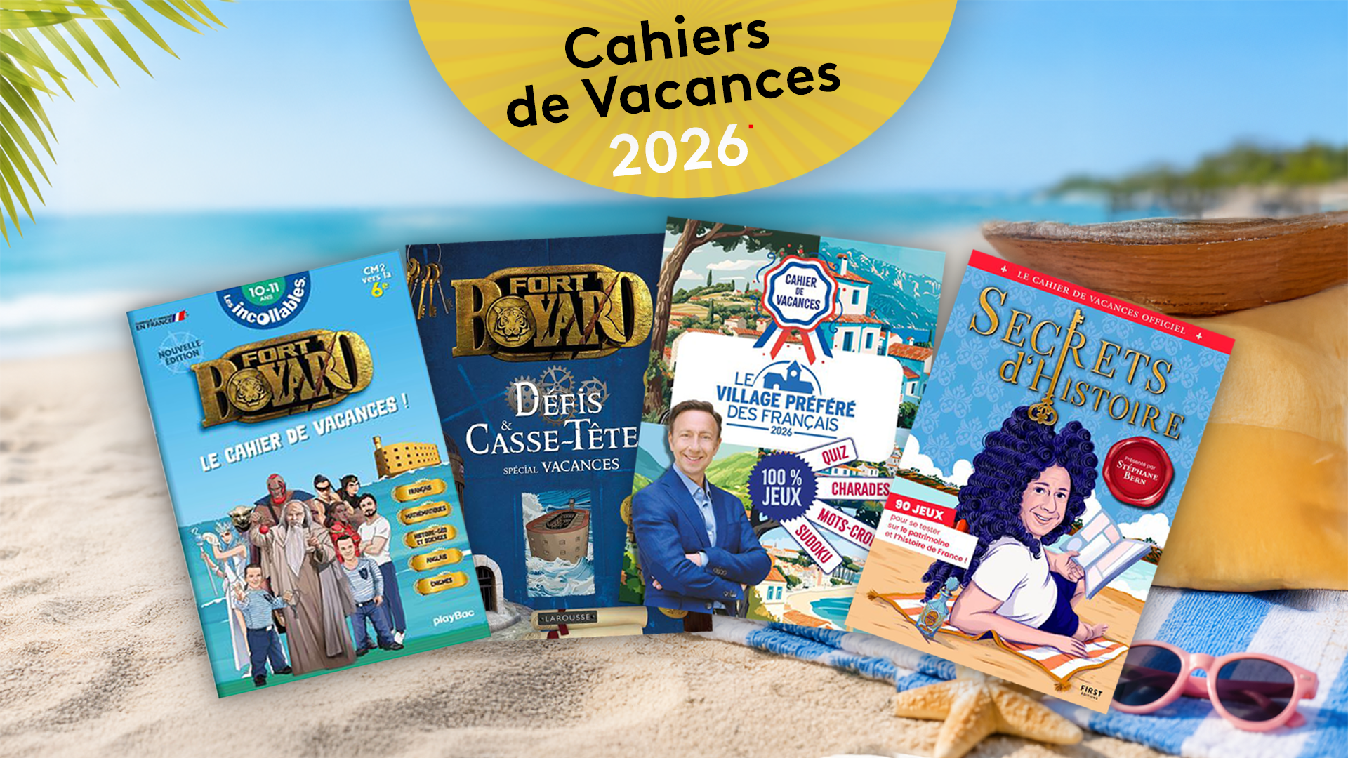 Cahiers de vacances 2026 
