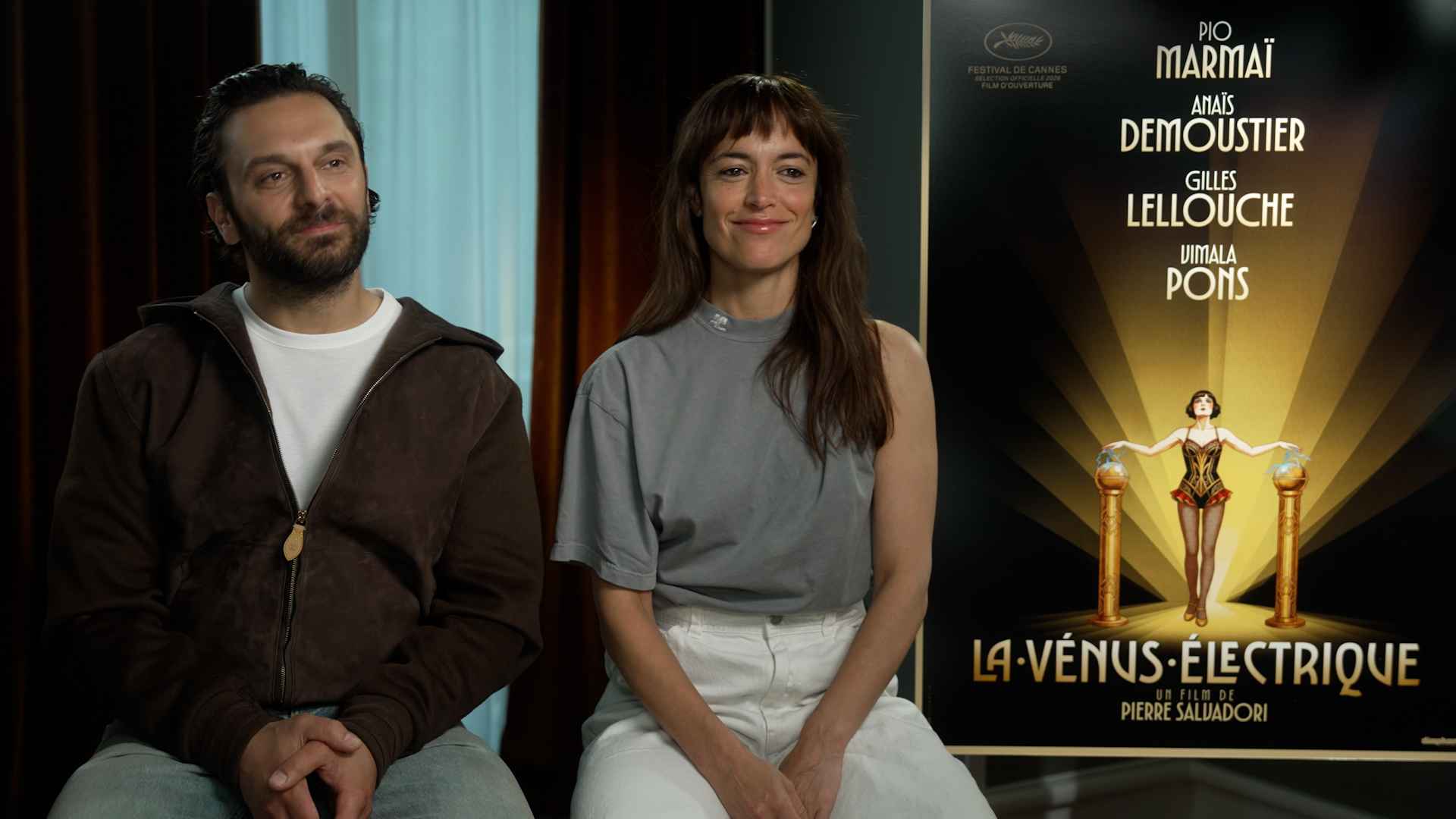 « La Vénus électrique » – Rencontre avec Pio Marmaï et Vimala Pons