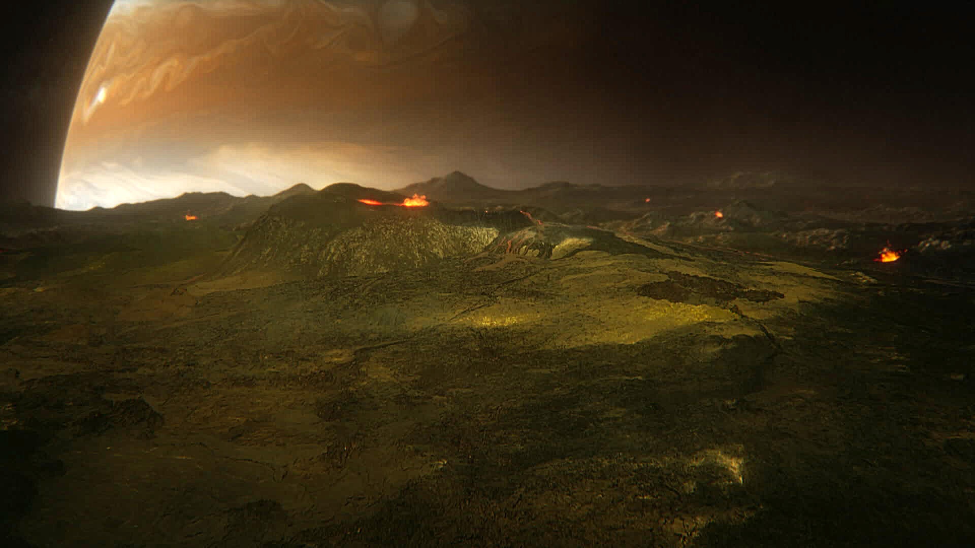 Mondes d’éruptions, d’orages et de glace