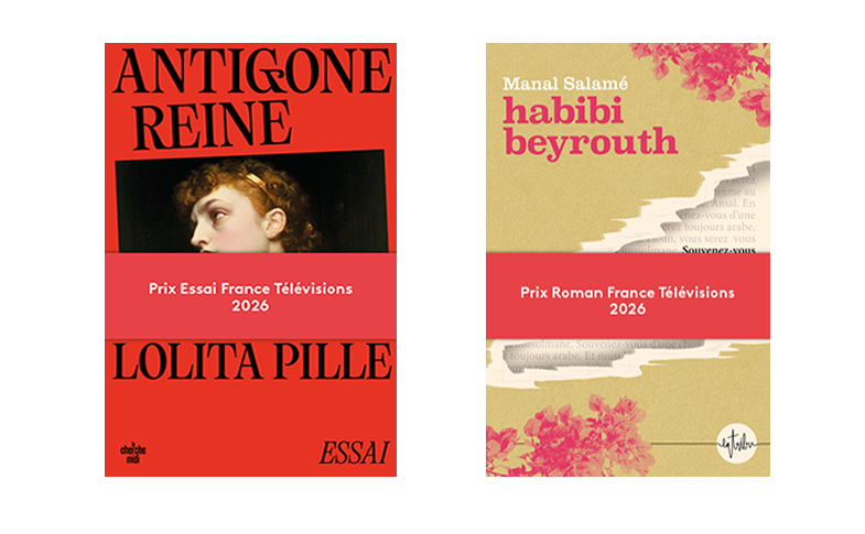 Prix Essai et Prix Roman France Télévisions 2026 : Lolita Pille et Manal Salamé récompensées