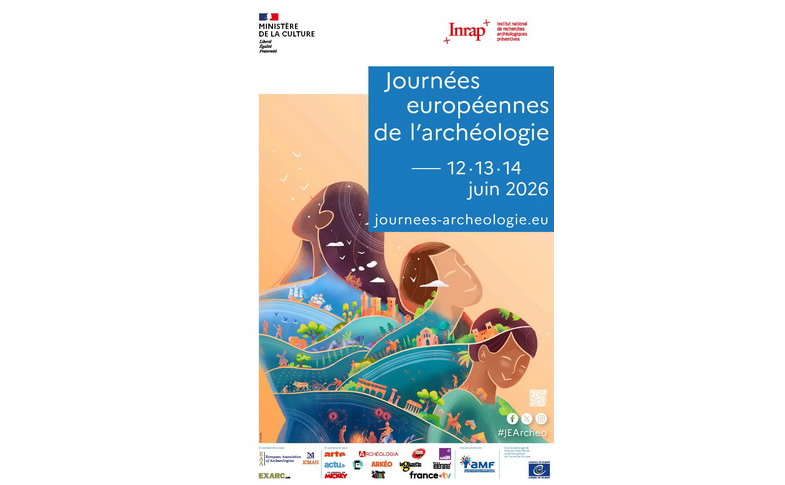 Les Journées européennes de l’archéologie, les 12, 13 et 14 juin  
