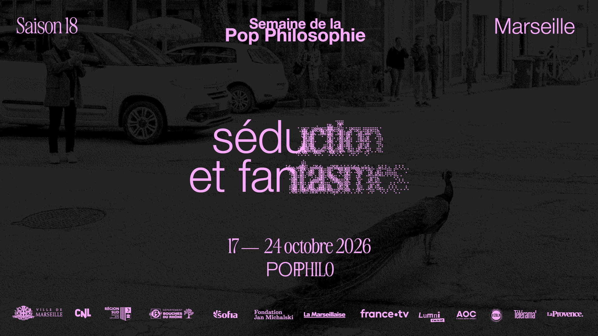 Semaine de la Pop Philosophie, du 17 au 24 octobre à Marseille