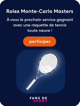 Votre raquette offerte pour vous entraîner comme les pros !