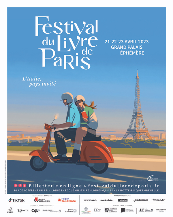 Affiche du Festival du Livre de Paris