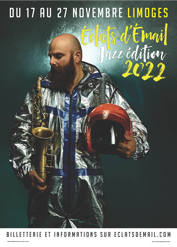 Affiche du Festival Éclats d’Émail Jazz Édition 2022