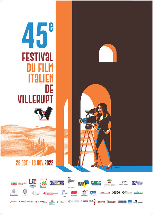 Affiche du 45ème Festival du Film Italien de Villerupt