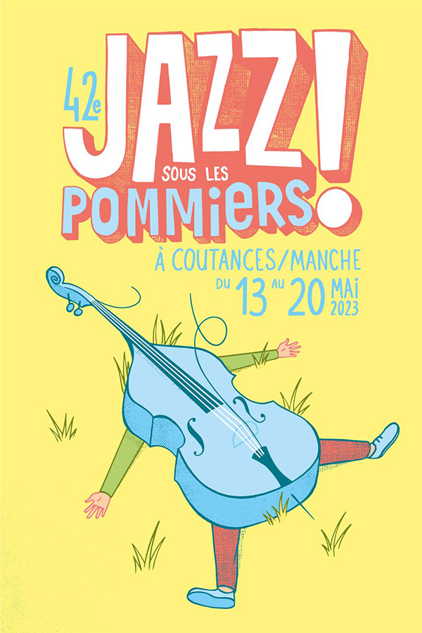 Affiche du festival Jazz sous les pommiers