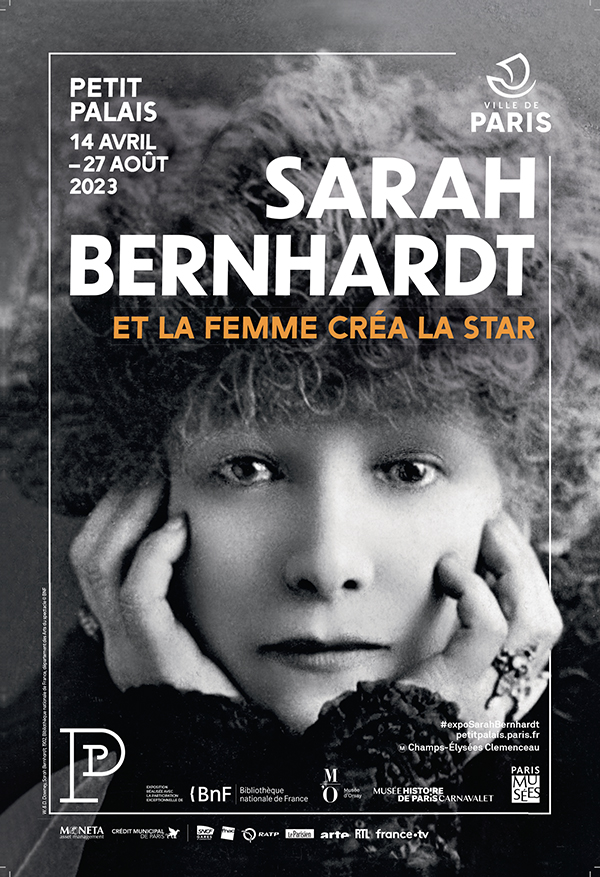 Affiche de l'exposition Sarah Bernhardt