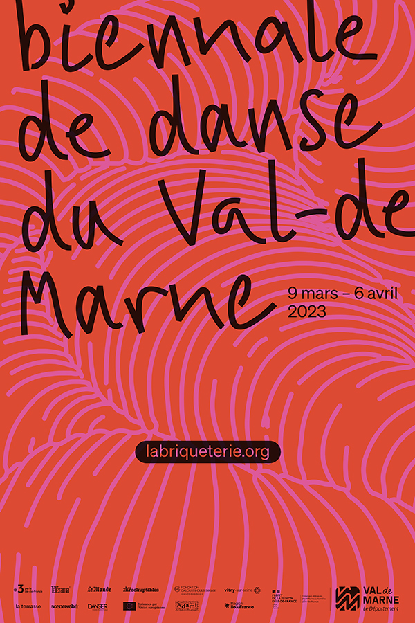Affiche de La Biennale de la danse du Val-de-Marne