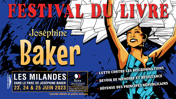 Affiche du Festival du Livre Joséphine Baker
