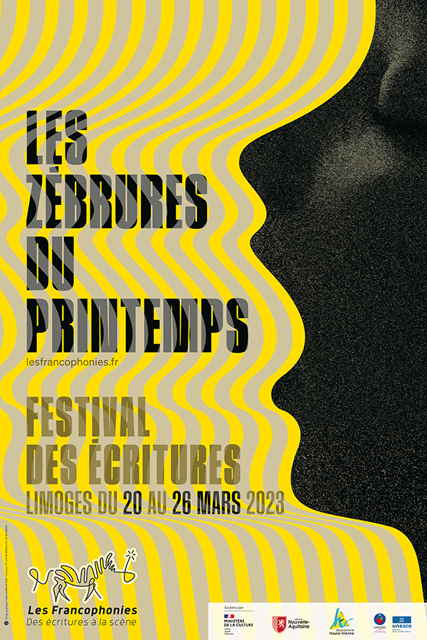 Affiche du festival Les Zébrures du Printemps