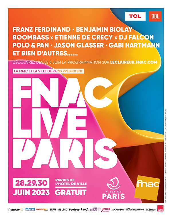 Affiche du Fnac Live Paris