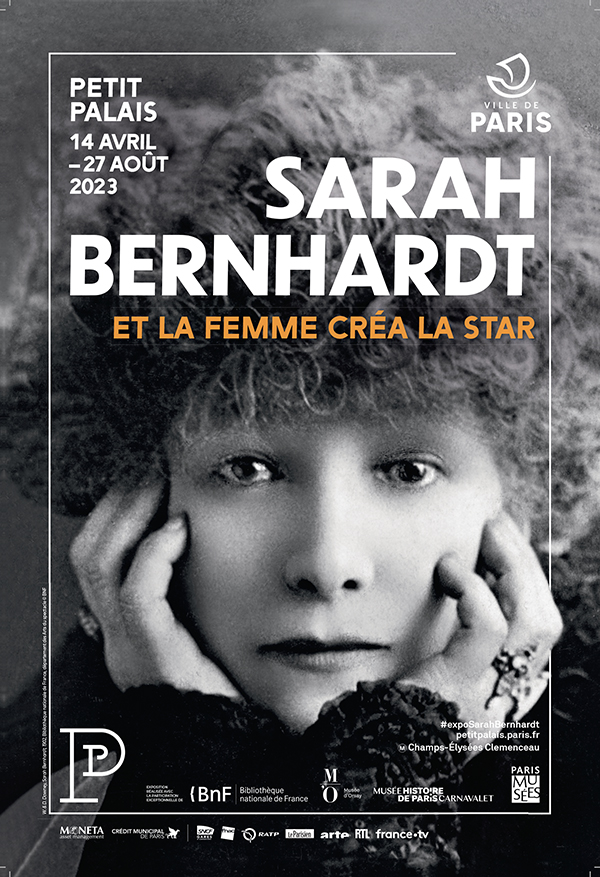 Affiche de l'exposition Sarah Bernhardt 