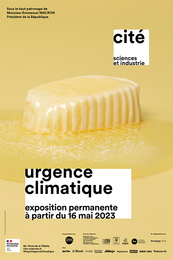 Affiche de l'exposition Urgence Climatique