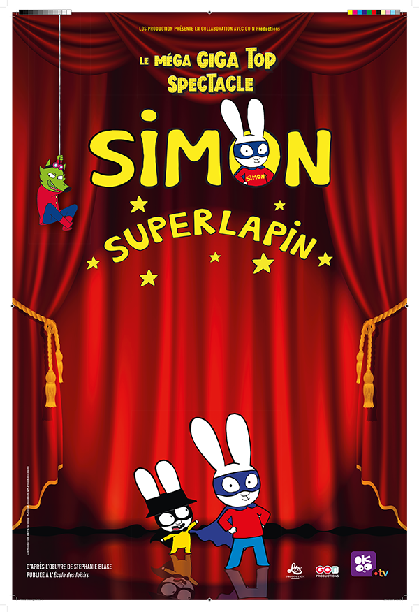 Simon Super Lapin – En tournée et à Paris