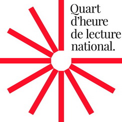 Le nouveau logo du quart d'heure de lecture national