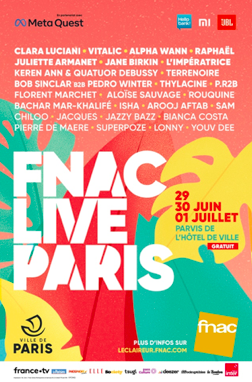 Festival Fnac Live Paris 2022