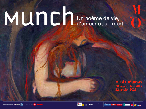 Exposition Edvard Munch, un poème de vie, d'amour et 