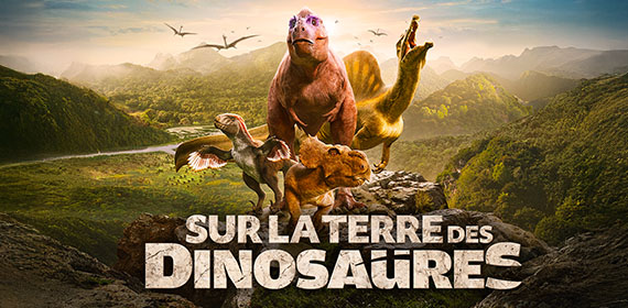 Sur la terre des dinosaures