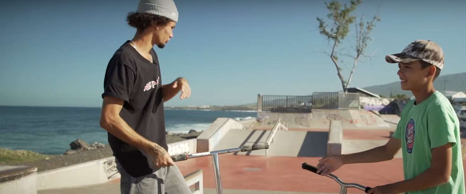 Miguel Alphonsine, le prodige de la trottinette freestyle à La Réunion