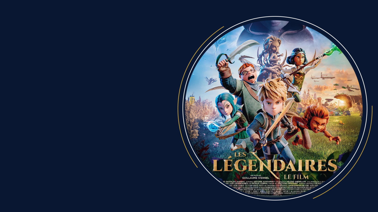 Affiche film les légendaires