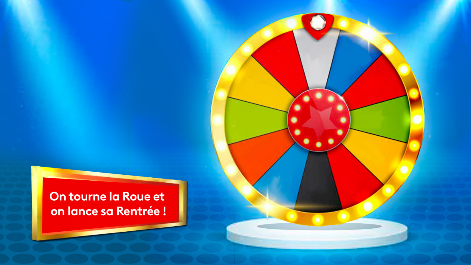 Tourne la roue et tente de gagner un PC portable !