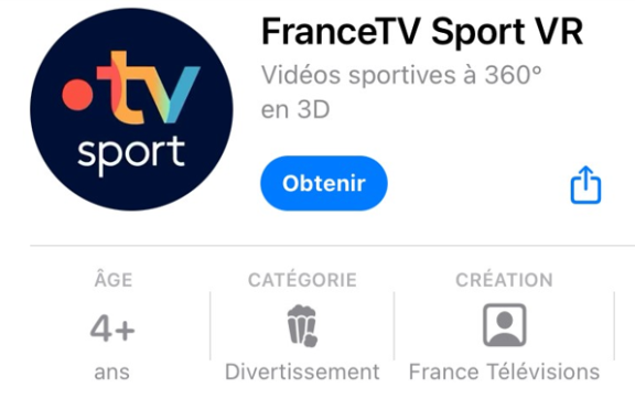 FranceTV Sport VR : Vivez le sport comme jamais avec une nouvelle application disponible sur les casques de réalité virtuelle Apple Vision Pro et MetaQuest