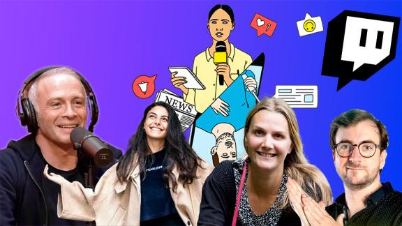 « Journaliste - Influenceur » le live Twitch qui décrypte le paysage informationnel
