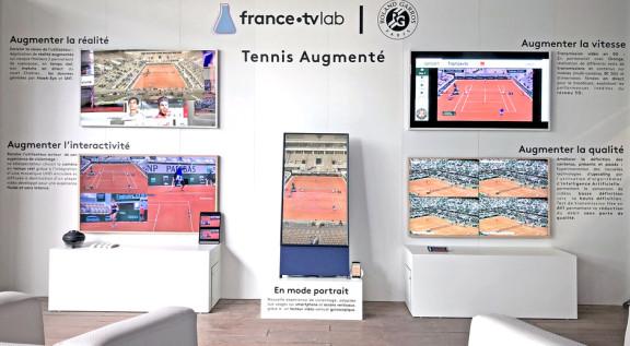 Roland-Garros 2020 : le « tennis augmenté » dans la télé de demain avec France Télévisions