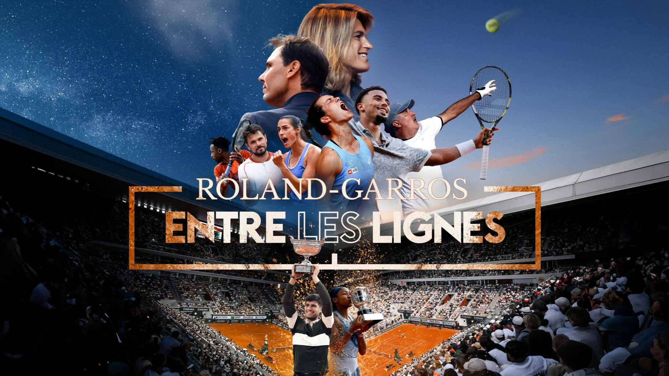« Roland-Garros - Entre les lignes »