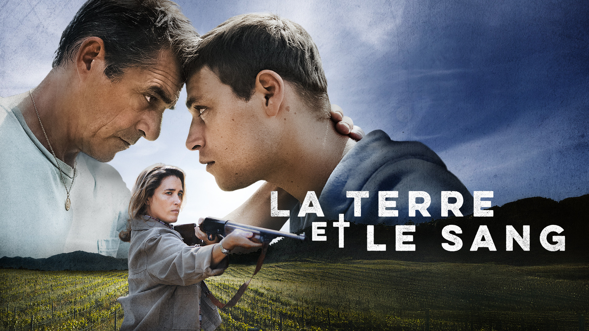Avec Thierry Neuvic, Basile Larie et Vahina Giocante