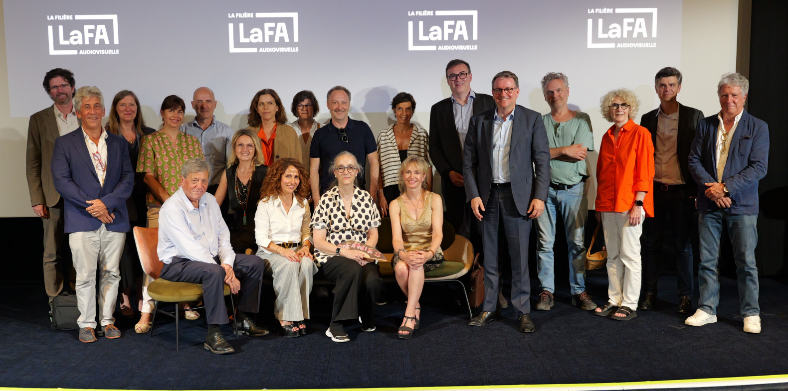 Les membres de la filière audiovisuelle