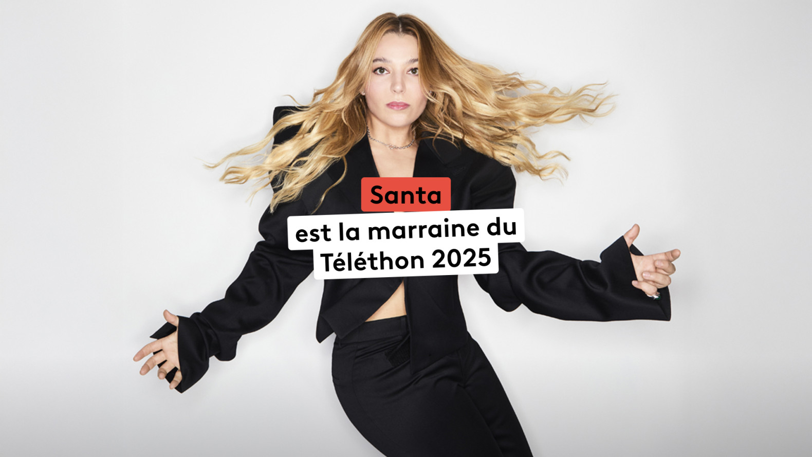 Santa, la marraine du Téléthon 2025