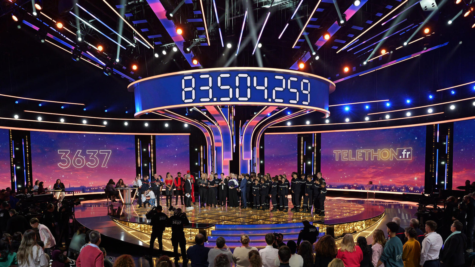 Le compteur final du téléthon