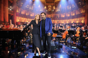 photo de Claire Chazal et André Manoukian à l'Opéra royal de Versailles