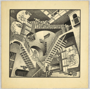 M.C. Escher à la monnaie de Paris