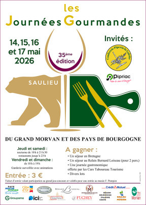 Les Journées Gourmandes du Grand Morvan et des pays de Bourgogne