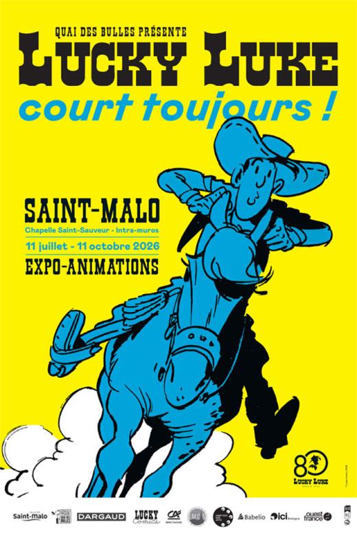 Exposition Lucky Luke court toujours ! : Retrouvez l'univers de Lucky Luke en e…