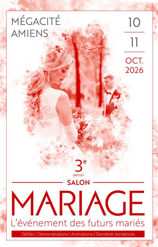 Salon du Mariage à Amiens : Gagnez 4 entrées Salon du Mariage à Amiens | France TV & Vous