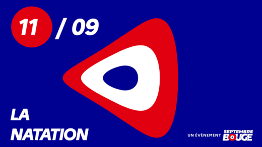 Septembre bouge - Vendredi 11 septembre : Je (re)découvre la natation Septembre bouge…