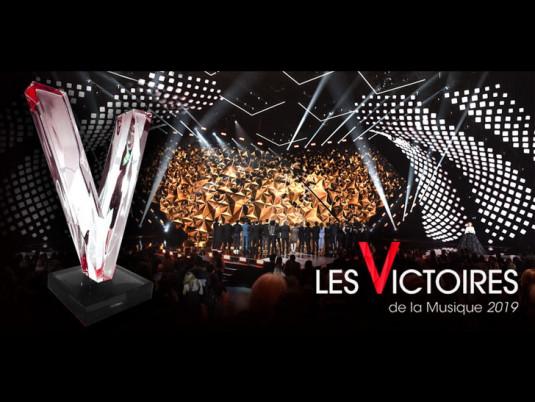 Les Victoires de la Musique, le 8 février 2019, avec Daphné Bürki.