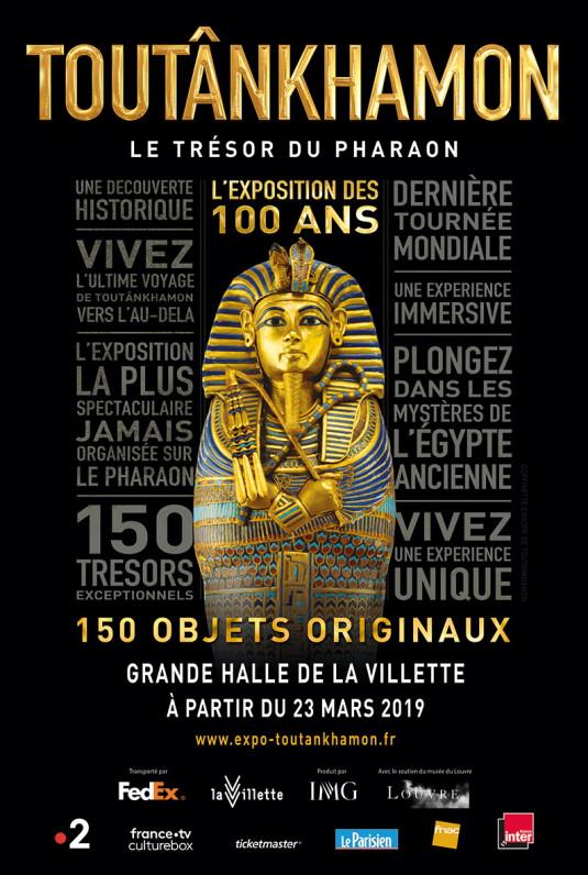 Toutânkhamon, le trésor du pharaon, jusqu'au 22 septembre à la Villette