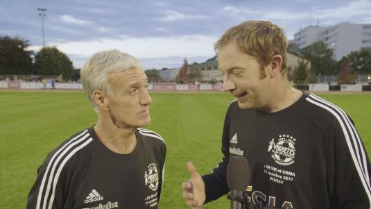 Didier Deschamps et Yoann Lemaire