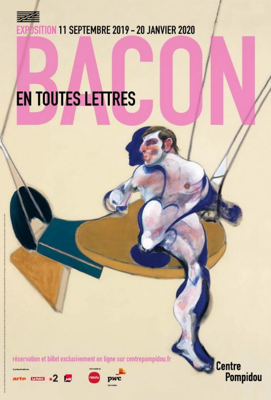 Exposition « Bacon. En toutes lettres » au Centre Pompidou.