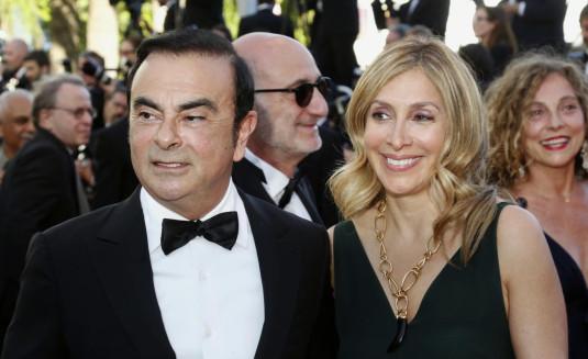 Carlos et Carole Ghosn